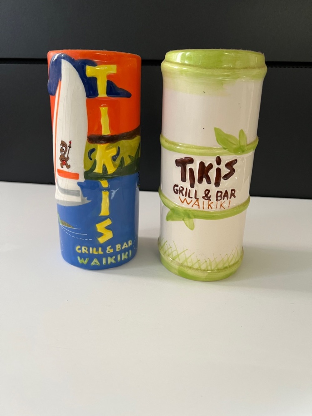 Tiki's Grill & Bar Waikiki Ceramic x2